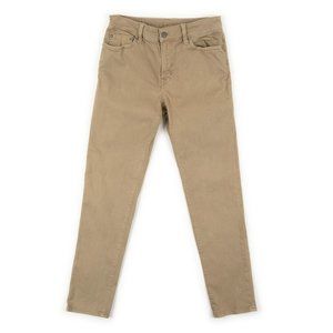 American Eagle Flex Slim Straight tan jeans size 30x32